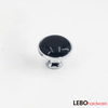 Ceramic porcelain Traditional Zamak base Furniture knob Cabinet Pull 