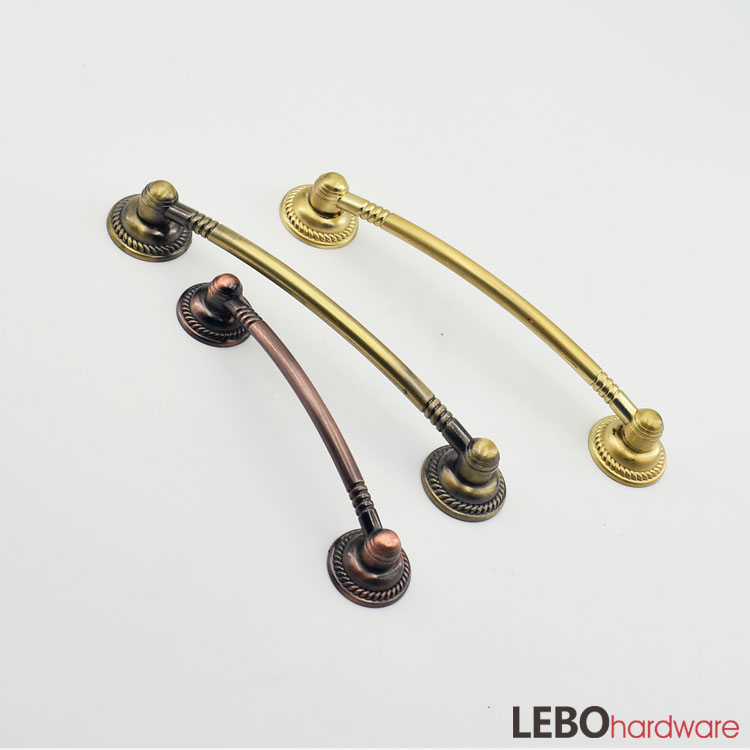 Retro Vintage Zamak cabinet pulls furniture handles