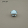 Ceramic porcelain Traditional Zamak base Furniture knob Cabinet Pull 