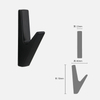 Simple Traditional Zamak alloy Coat Hook 