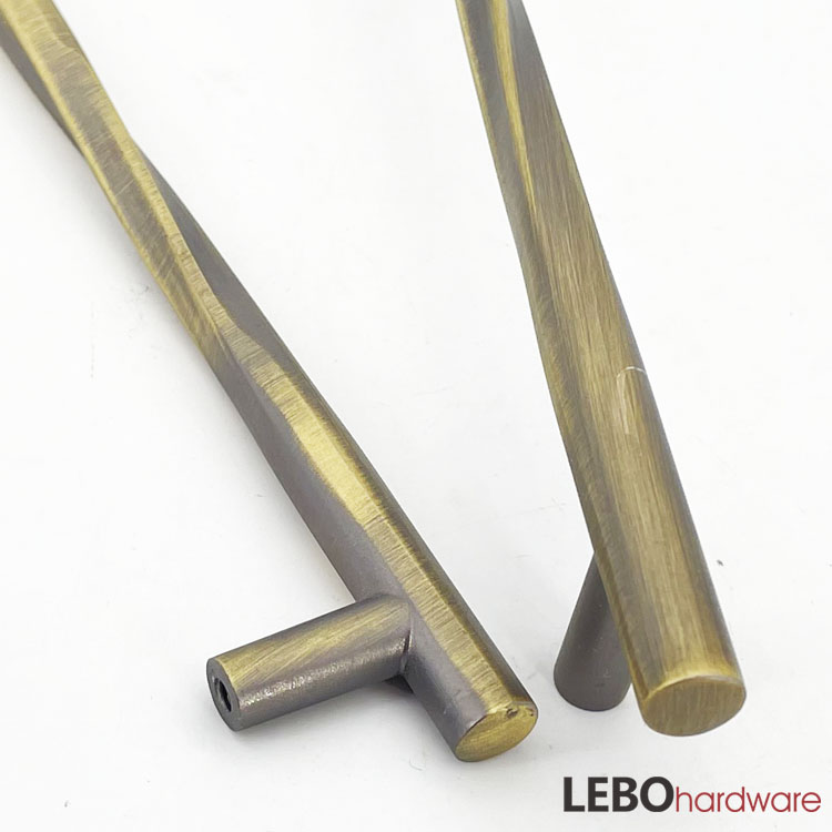 Retro Simple style Zamak cabinet pulls furniture handle 