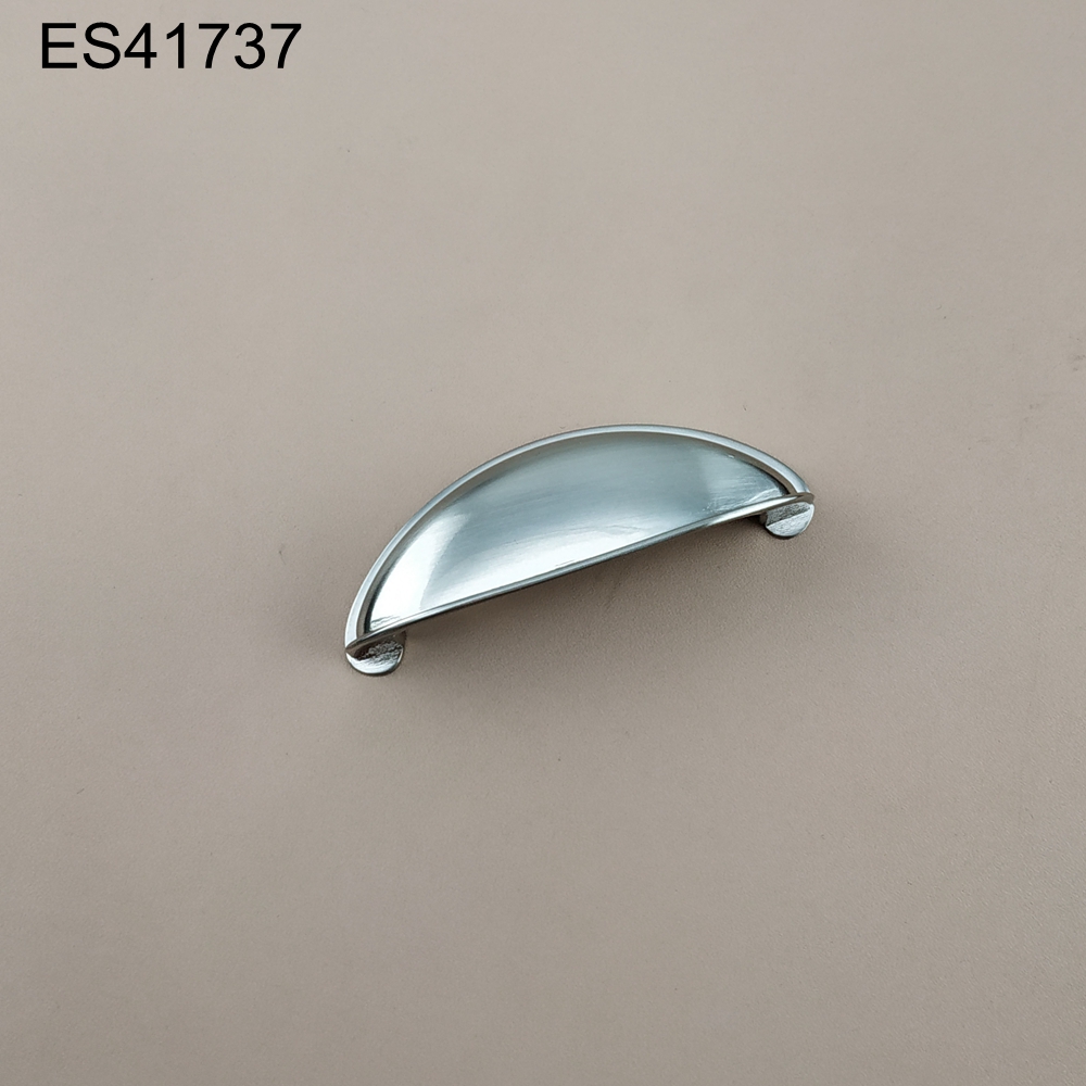 Traditional Retro style Zamak Cup pull cabinet pulls furniture knob handles 