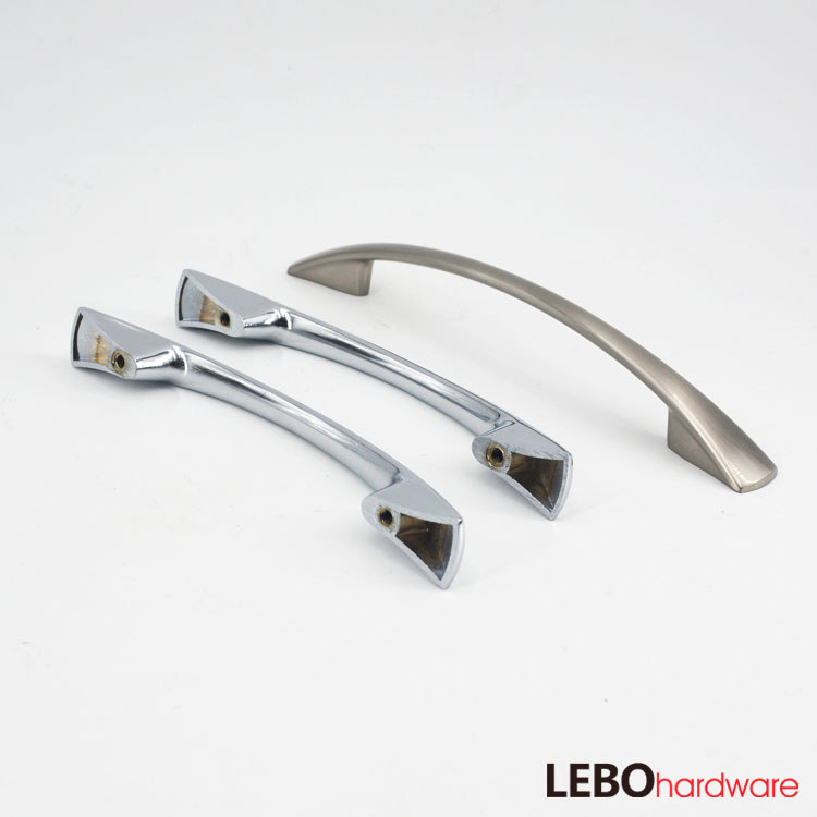 Contemporary modern simple style Zamak cabinet pulls furniture handles 