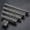 High quality Luxury Crystal Zamak cabinet pulls furniture handle in 2022