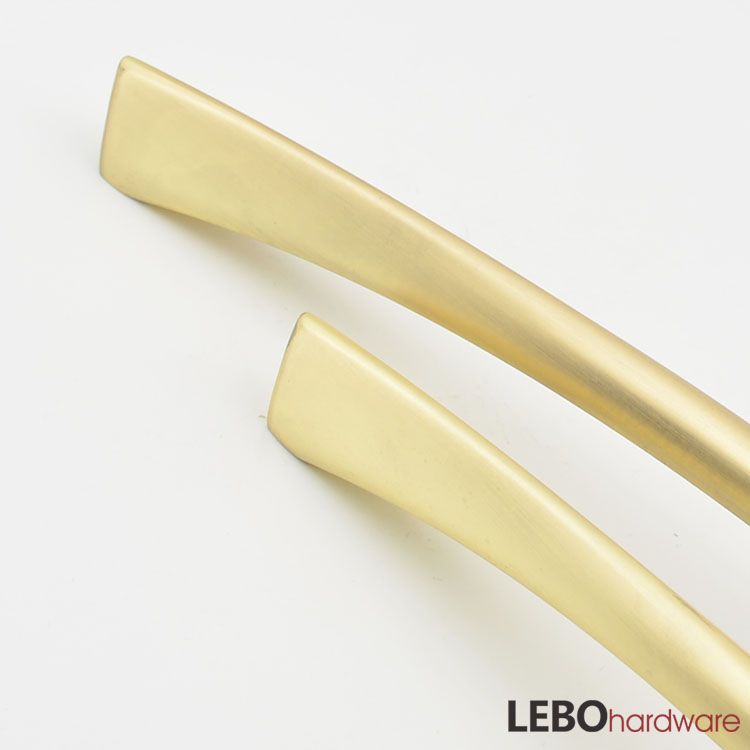 Contemporary modern simple style Zamak cabinet pulls furniture handle