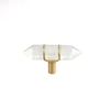 Luxury Brass Marble Furniture knob Cabinet Pull 