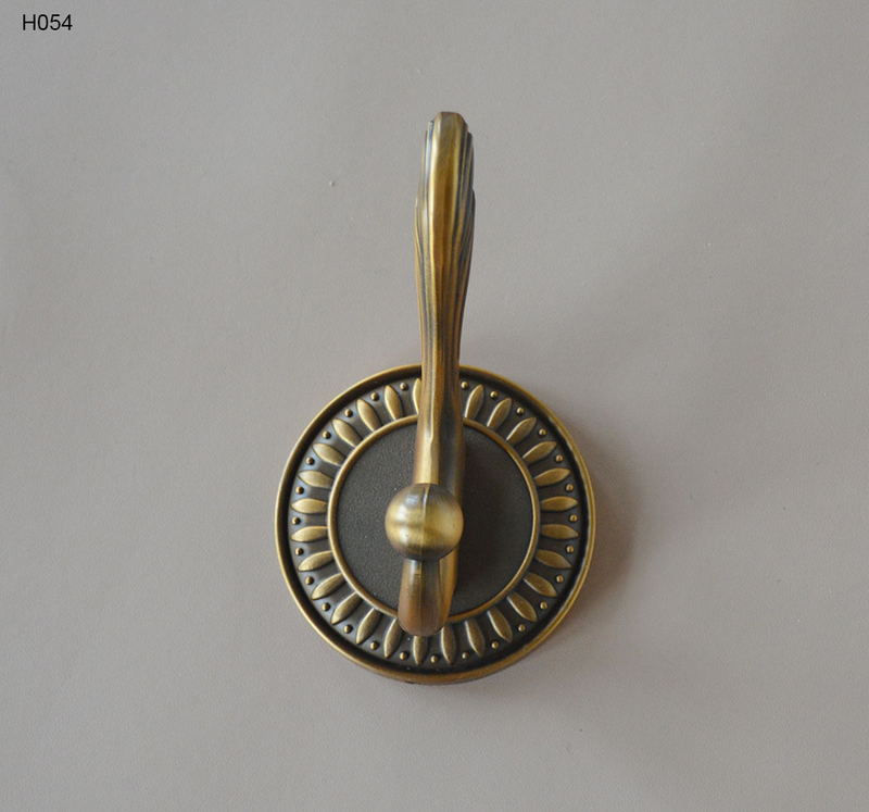 Retro Vintage style Zamak alloy Coat Hook 
