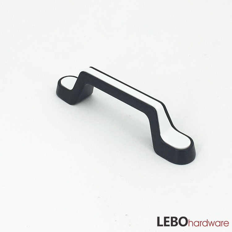 Double color Assemble fashion pattern Zamak kitchen drawer dresser cupboard cabinet pulls furniture handle in 2022