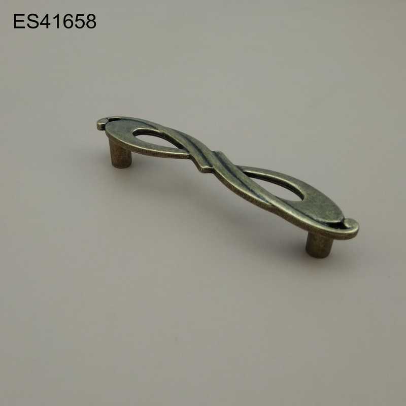 Retro Vintage Zamak cabinet pulls furniture handles knob