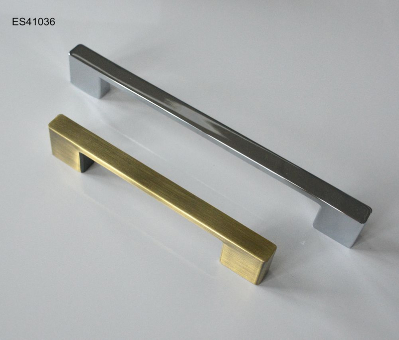 Contemporary style Zamak cabinet pulls furniture handle 