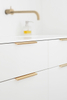 Contemporary Aluminium Furniture Handle Furniture Knob Cabinet Pull Profile 