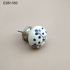 Floral printing ball shape Ceramic Porcelain Cabinet Pulls Door Drawer Dresser Furniture Knob 