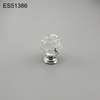  K9 Crystal transparency Aluminium base Furniture knob Cabinet Pull 