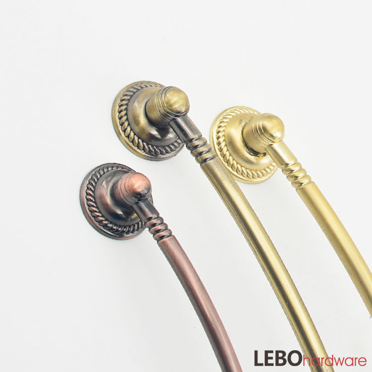 Retro Vintage Zamak cabinet pulls furniture handles