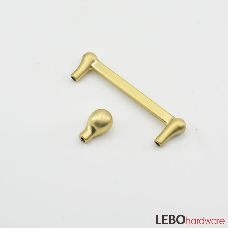 Luxury Retro style Gold Zamak cabinet pulls furniture handle knob IN 2022