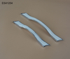 Contemporary Double Color Zamak kitchen drawer dresser cupboard cabinet pulls furniture handle 