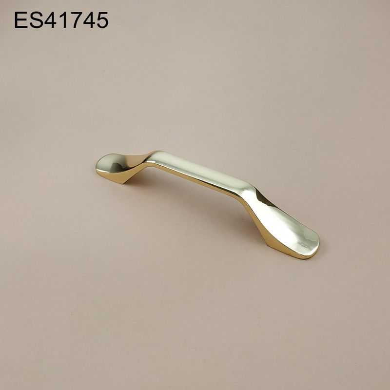 Luxury Golden Zamak kitchen drawer dresser cupboard cabinet pulls furniture handle in 2022
