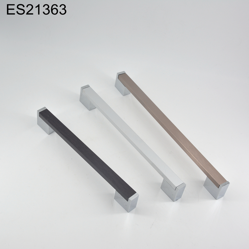 Classic double color Assemble Aluminium Zamak Furniture Handle knob Cabinet Pull 