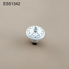 Clock printing Ceramic Porcelain Cabinet Pulls Door Drawer Dresser Furniture knob 