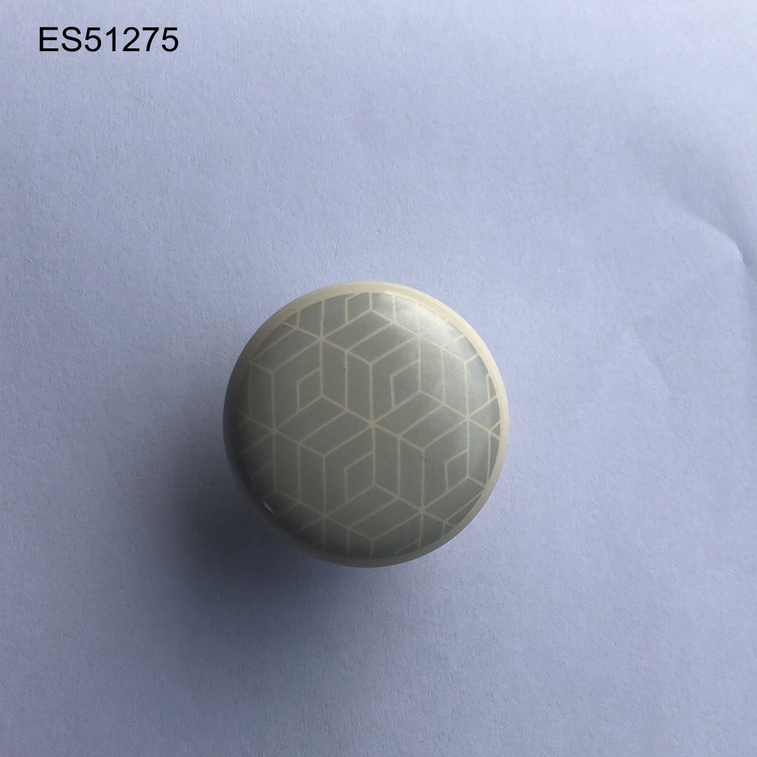 Printing Ceramic Porcelain Cabinet Pulls Door Drawer Dresser Furniture knob 
