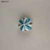 Flower Shape Ceramic porcelain Furniture knob Cabinet Pull 