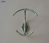 Simple Traditional Zamak alloy Coat Hook 