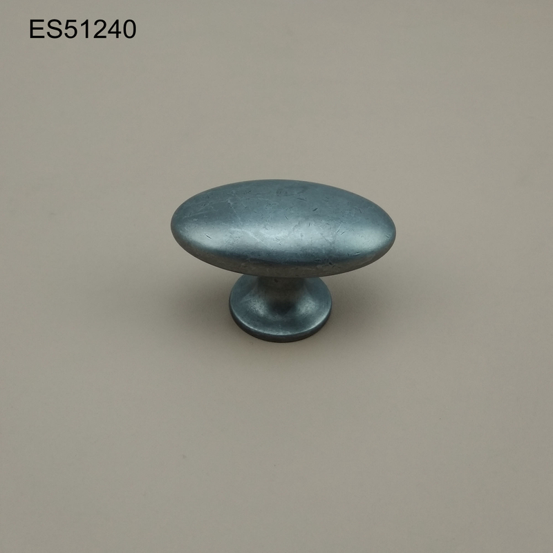 High quality Contemporary Pewter Zamak Furniture knob Cabinet Pull in 2022
