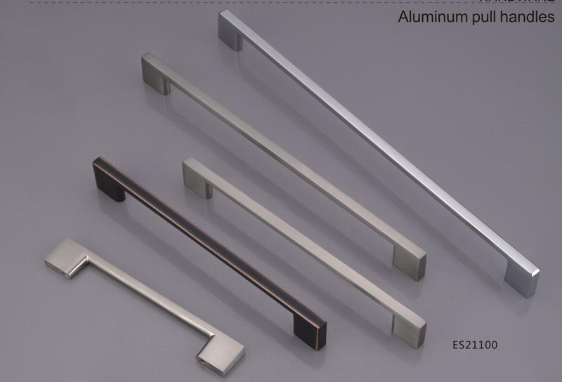 Nordic simple fashion Aluminium cabinet pulls furniture handle knob in 2022