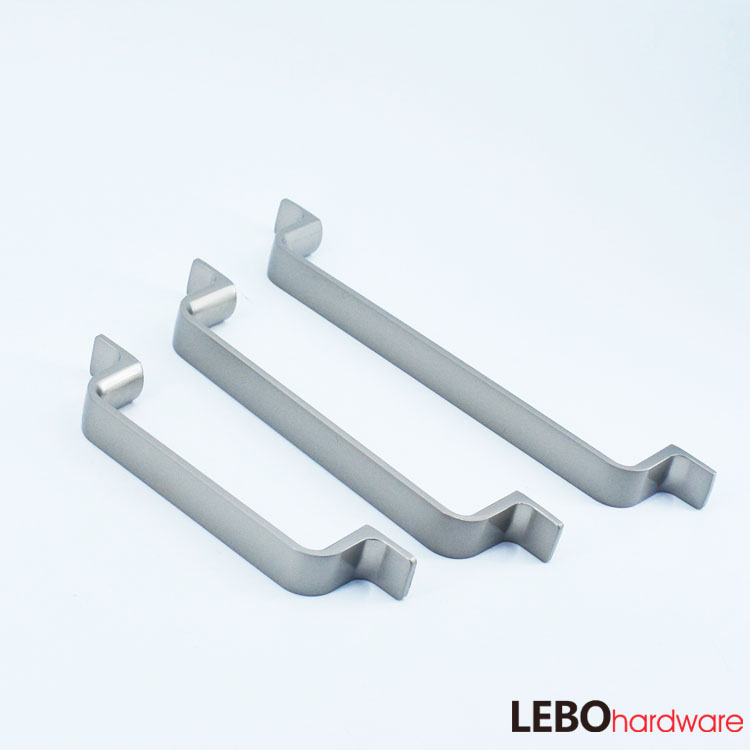 Contemporary modern simple style Zamak cabinet pulls furniture handles 