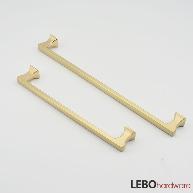 Luxury Retro style Gold Zamak cabinet pulls furniture handle