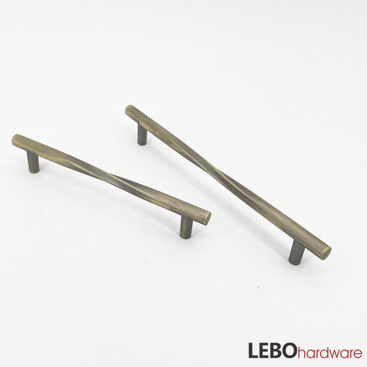 Retro Simple style Zamak cabinet pulls furniture handle 