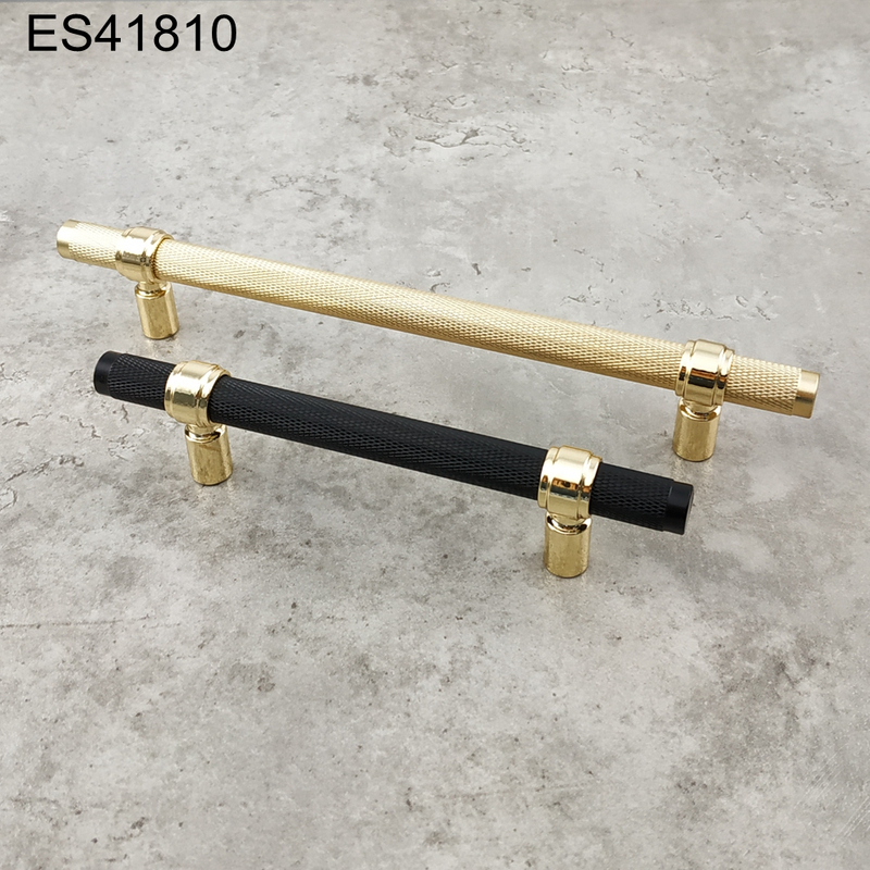 Luxury Knurled Aluminium zamak Furniture Handle knob Cabinet Pull in 2022
