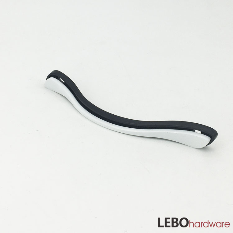 Double color Assemble fashion pattern Zamak kitchen drawer dresser cupboard cabinet pulls furniture handle in 2022