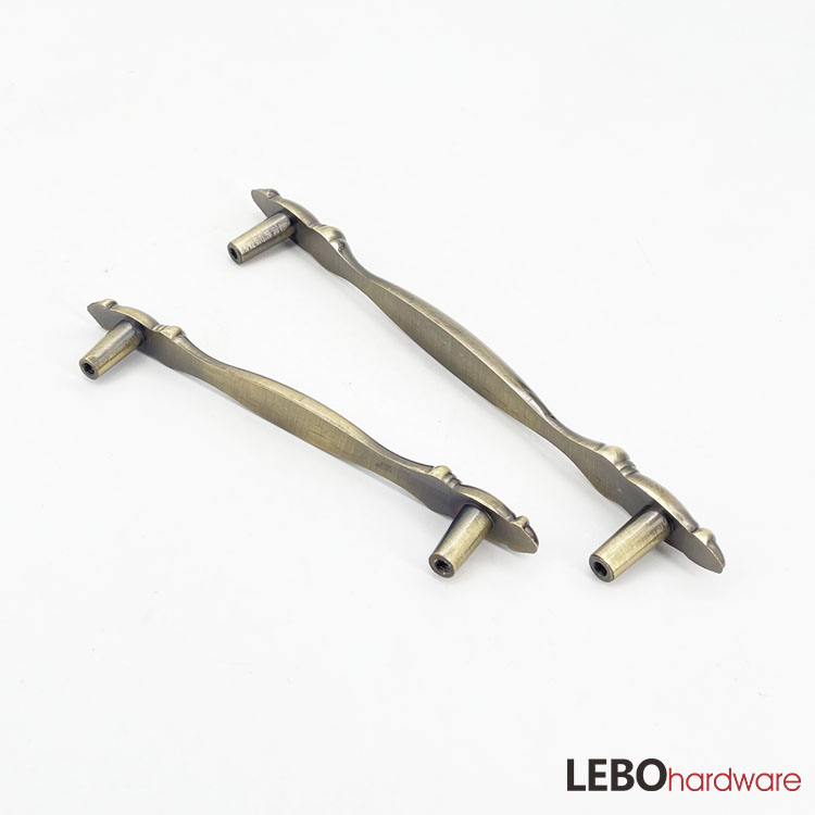 Retro style Zamak kitchen drawer dresser cupboard cabinet pulls furniture handle 