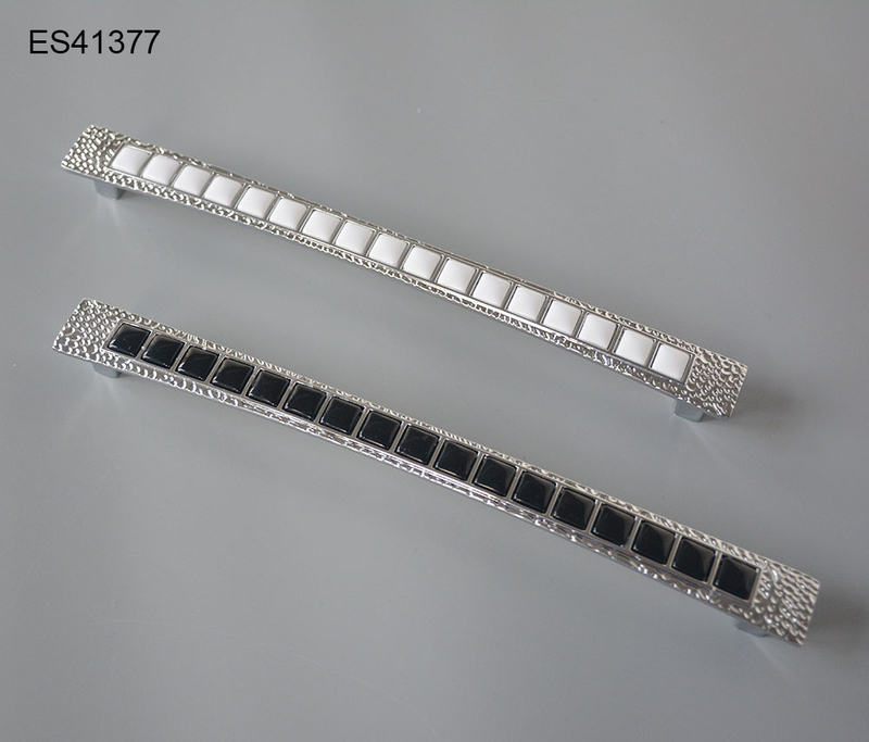 Double color Assemble fashion pattern Zamak kitchen drawer dresser cupboard cabinet pulls furniture handle in 2022