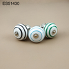 Circle printing ball shape Ceramic Porcelain Cabinet Pulls Door Drawer Dresser Furniture Knob 