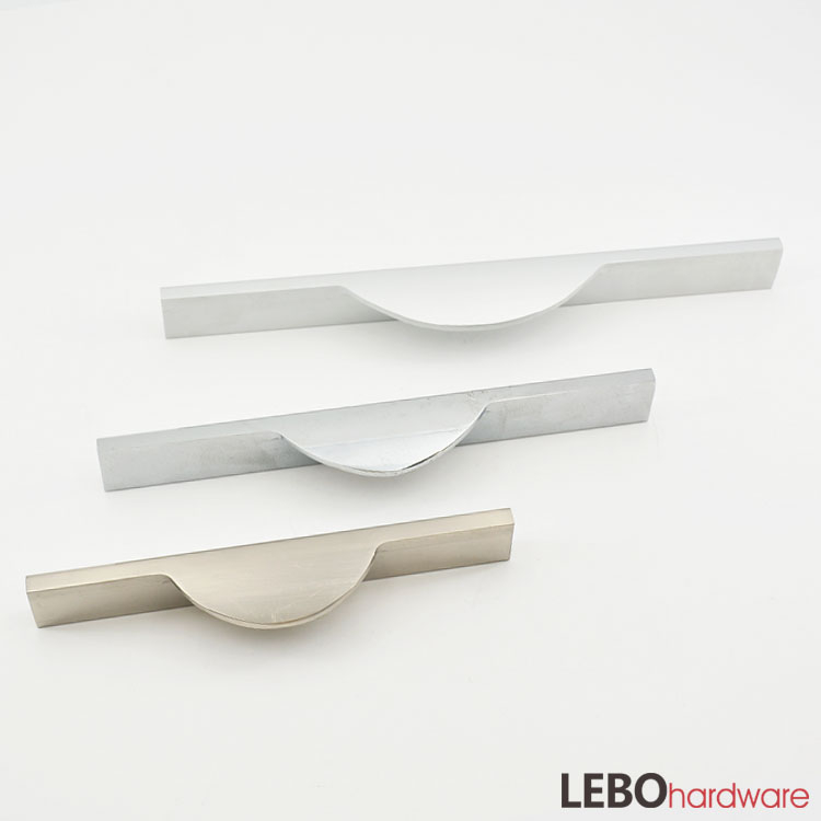Contemporary Simple modern Aluminium Furniture Handle Cabinet Pull Profile 