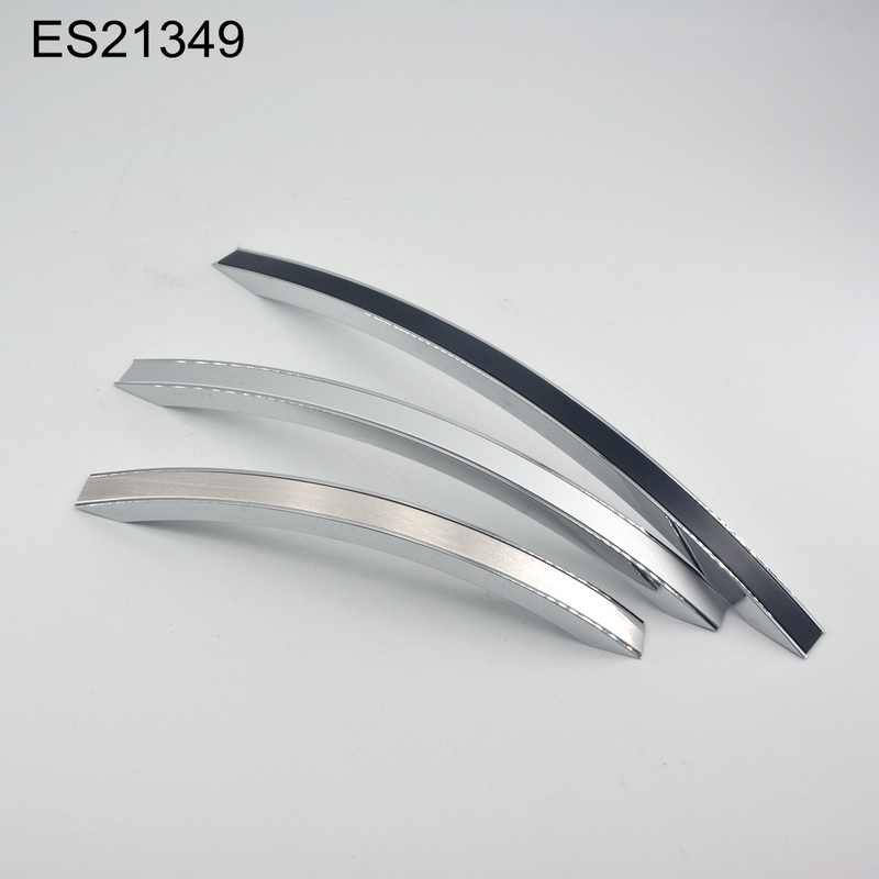Bridge shape double color Aluminium Zamak Furniture Handle knob Cabinet Pull 