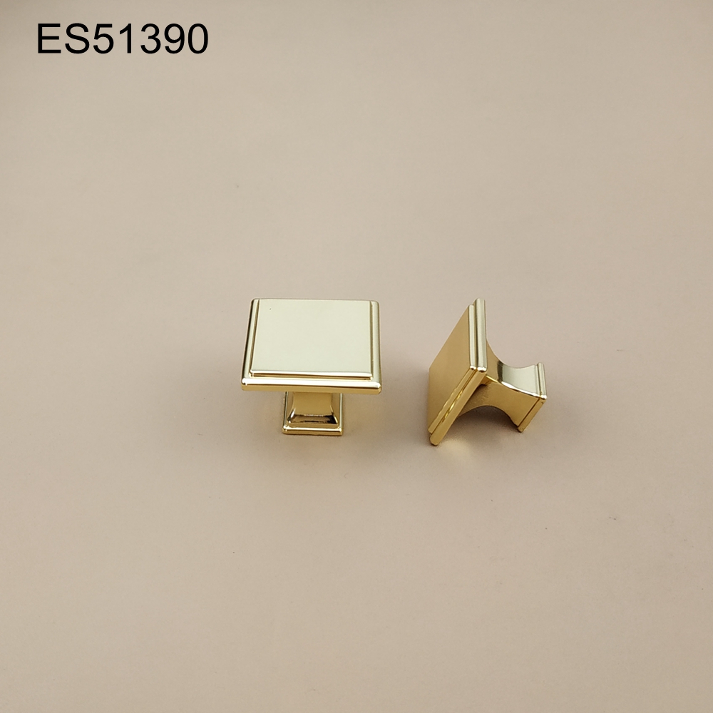 Classic Square shape simple style Zamak Furniture knob Cabinet Pull 