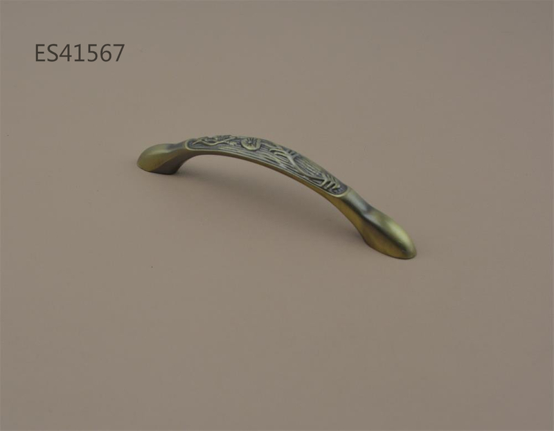 Retro vintage style Zamak cabinet pulls furniture handle 