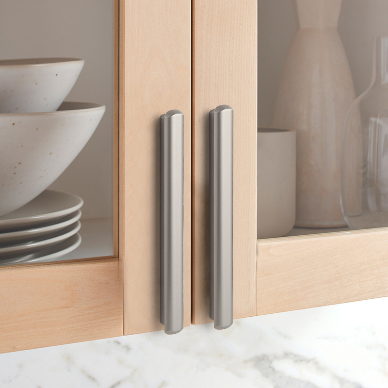 Contemporary simple modern round corner Aluminium profile handle 