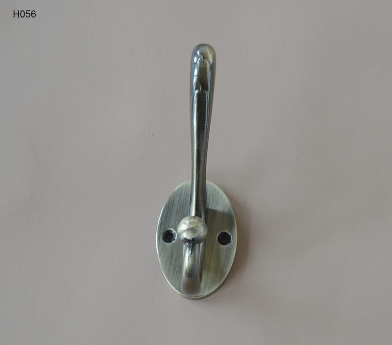 Simple Traditional Zamak alloy Coat Hook 