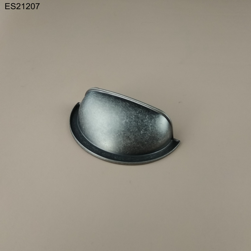 Traditional Retro style Aluminium Cup pull cabinet pulls furniture knob handles 