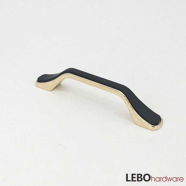 Double color Assemble fashion pattern Zamak kitchen drawer dresser cupboard cabinet pulls furniture handle in 2022