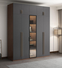 Contemporary Aluminium Assemble Furniture Profile Cabinet Pull