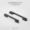 Gold black simple design Aluminium Furniture Handle Cabinet Pull 