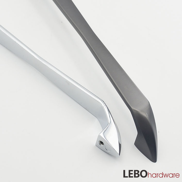 Contemporary modern simple style Zamak cabinet pulls furniture handle
