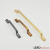 Contemporary modern simple style Zamak cabinet pulls furniture handle