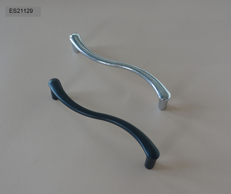Traditional wave shape Aluminium Furniture Handle Cabinet Pull in 2022