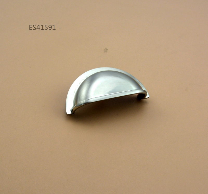 Traditional Retro style Zamak Cup pull cabinet pulls furniture knob handles 